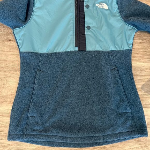 NORTH FACE BLUE FLEECE HALF ZIP SIZE XS - Picture 5 of 5